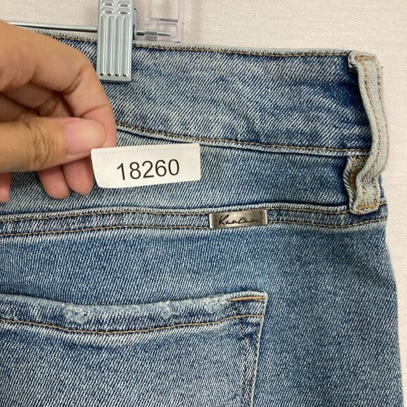 New Kancan For Maurices Distressed Stretch Comfy Slim Leg Jeans size 24 Plus - Picture 12 of 12